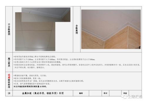 裝修工程觀感質(zhì)量檢查標(biāo)準(zhǔn)指引與施工說明